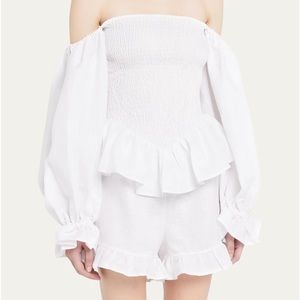 SLEEPER Linen Atlanta Set (shorts only) NWOT